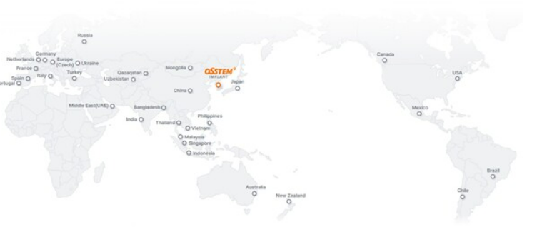 오스템임플란트 해외 투자 현황 / 오스템임플란트 제공