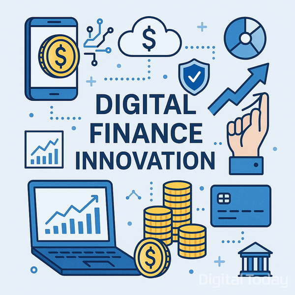 금융혁신에 대한 AI 그림 [사진: 디지털투데이]