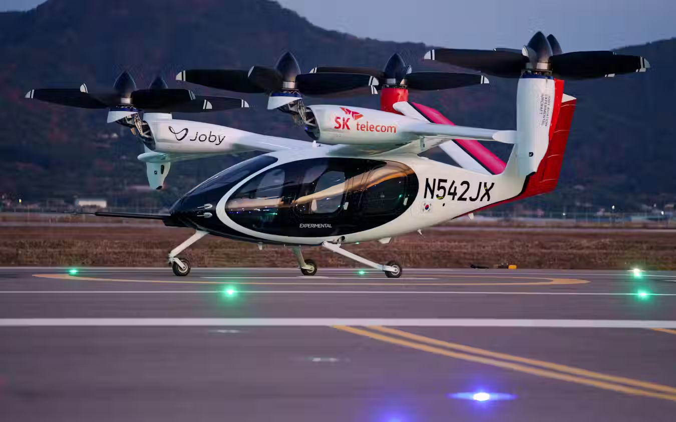 전남 고흥에서 열린 K-UAM 그랜드 챌린지에 참여한 조비 (출처: Joby Aviation)