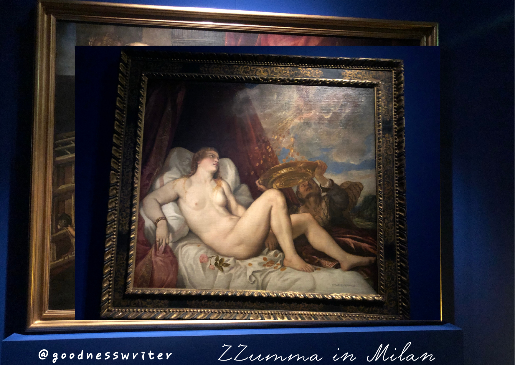  Tiziano e bottega, 1554 (Danae)