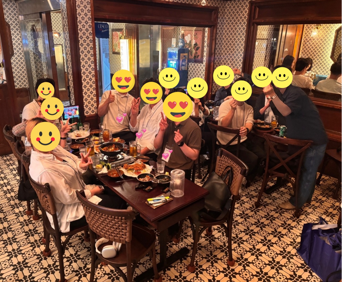 이번 모임은 강남역 인근에서 진행됐습니다.