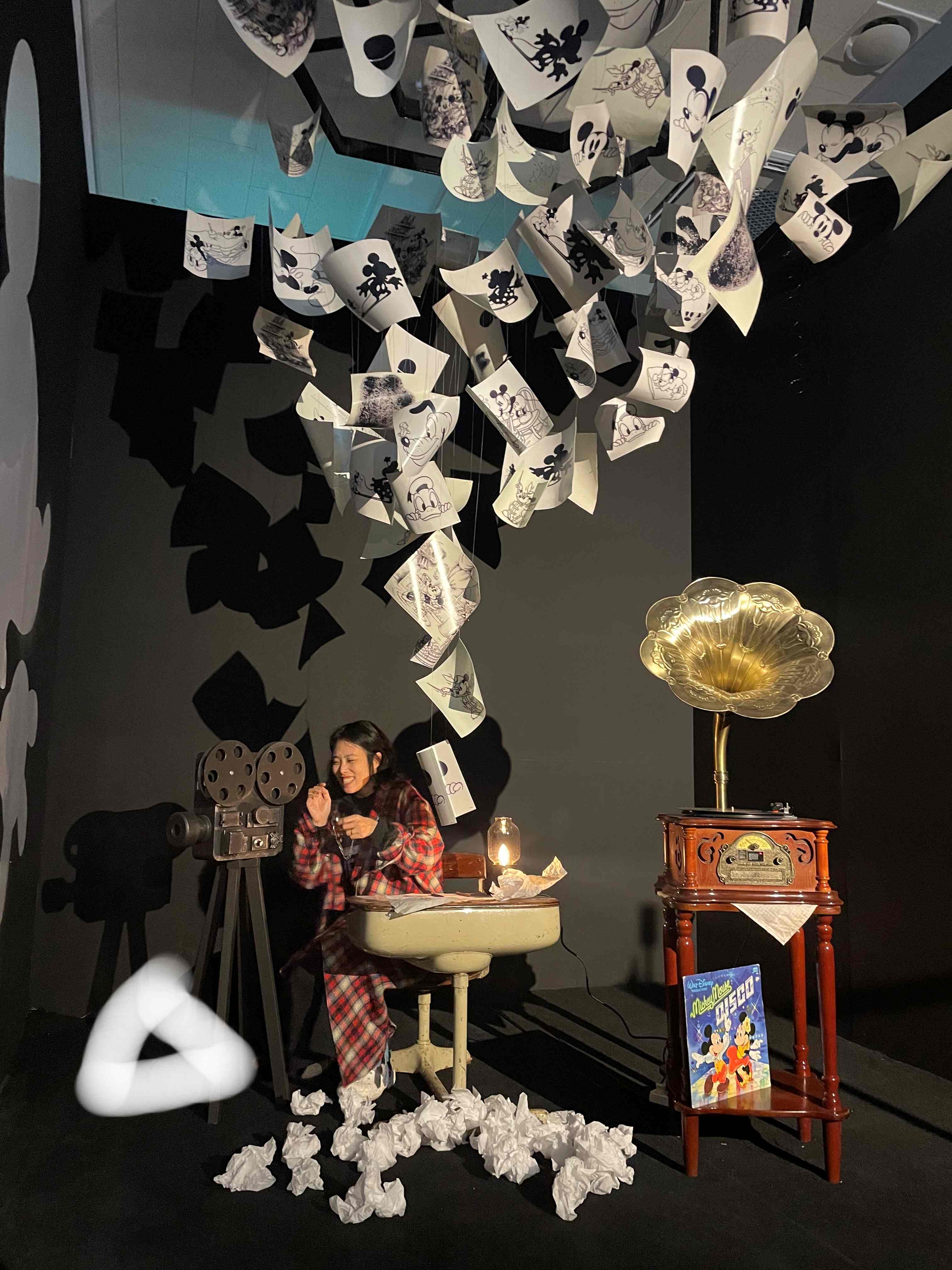 디즈니 100주년 기념 팝업에서. (사진=세모)