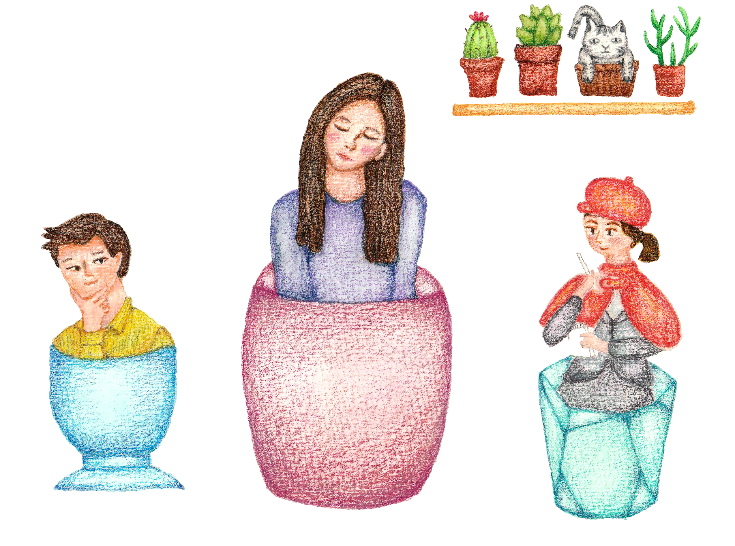 [ 담 아 보 다 ]&nbsp; / 일러스트 by 글향