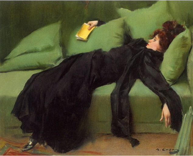 라몬 카사스(Ramon Casas) 무도회가끝나고(After the ball) 1899