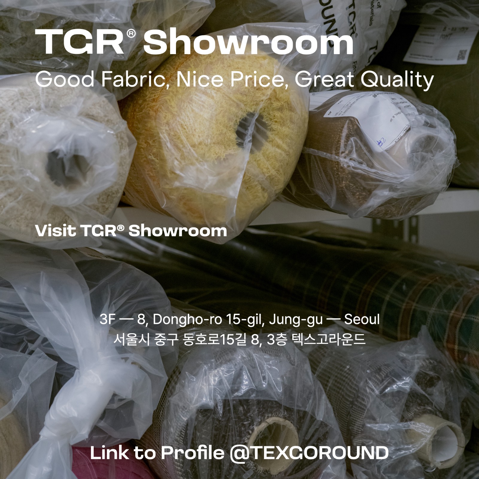Visit TGR® Showroom - Good Fabric, Nice Price, Great Quality