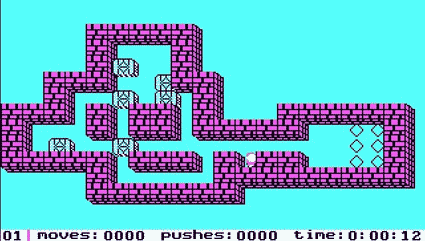 창고지기 게임 소코반. 제가 처음 접한 비디오 게임입니다.