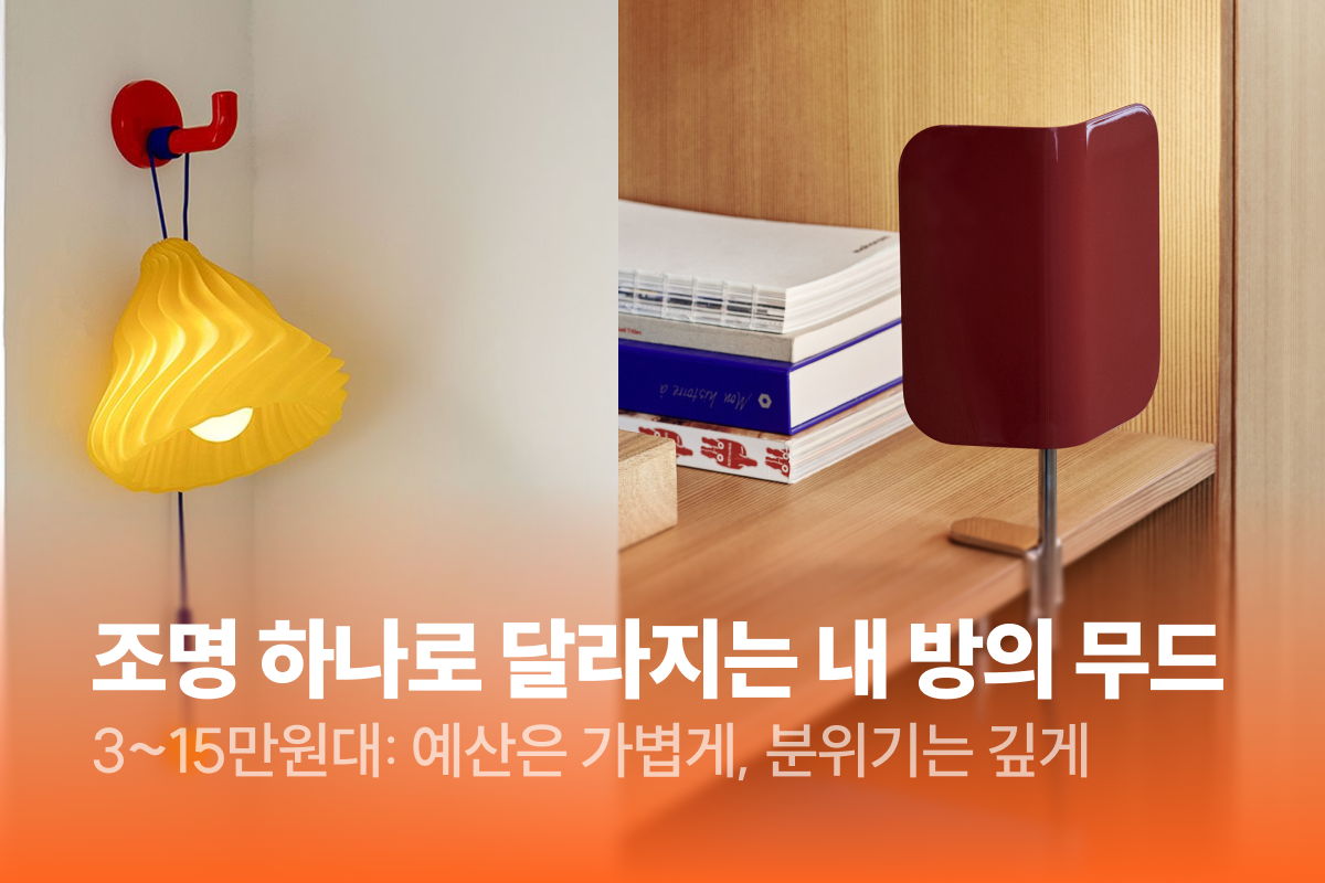 💡가성비 무드 체인저: 3~15만 원대 조명 추천의 썸네일 이미지