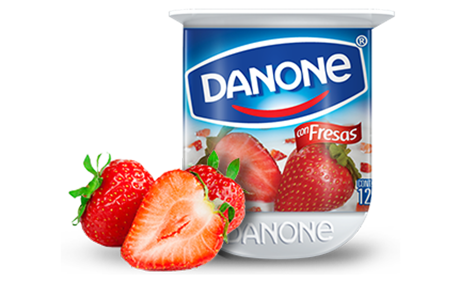 Danone의 대표적 상품인 다논 요플레