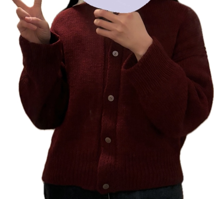 앰버님이 가장 최근에 뜬 스웨터 가디건👚👍