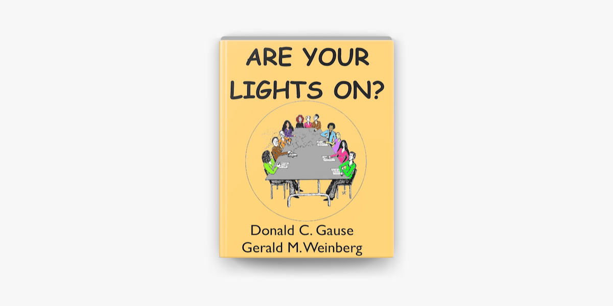 책의 원제는 'AYLO, Are your lights on? (전조등이 켜 있습니까?)'인데 책을 번역하면서 제목을 『대체 뭐가 문제야』로 바꿨습니다. ©Apple