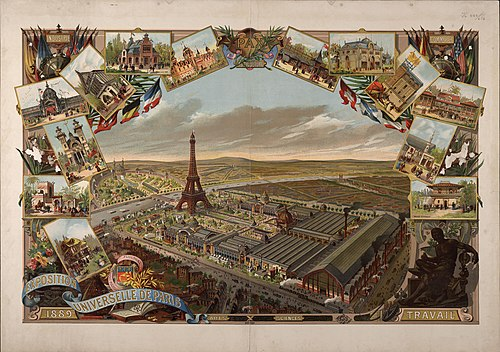 파리 만국 박람회, 1889년