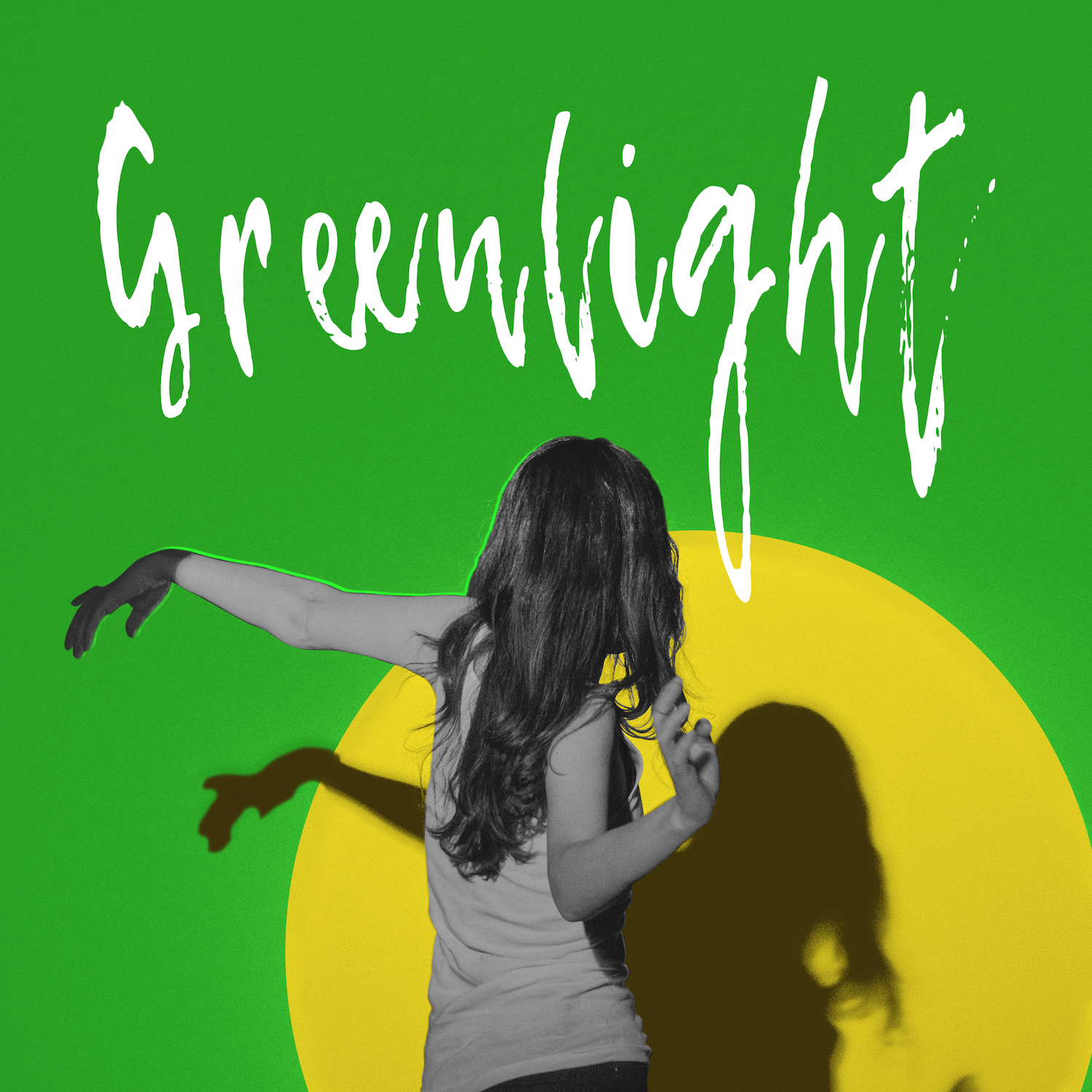 new single 'green light' cover art