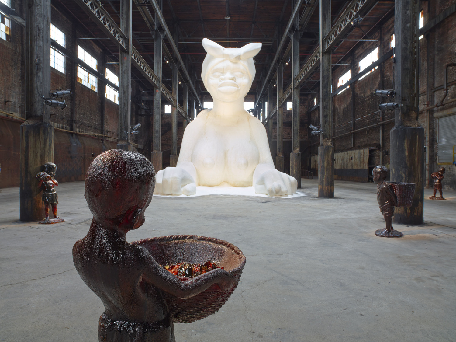 A Subtlety, Domino Sugar Refinery, Williamsburg, Brooklyn. A project of Creative Time.http://www.karawalkerstudio.com/Photography: Jason Wyche