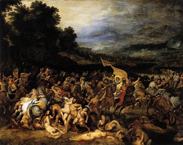 아마조네스 전투 (출처 : Wikipedia)