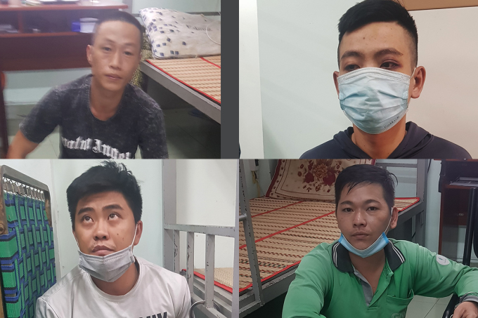 뚼(상단 왼쪽)과 공범들