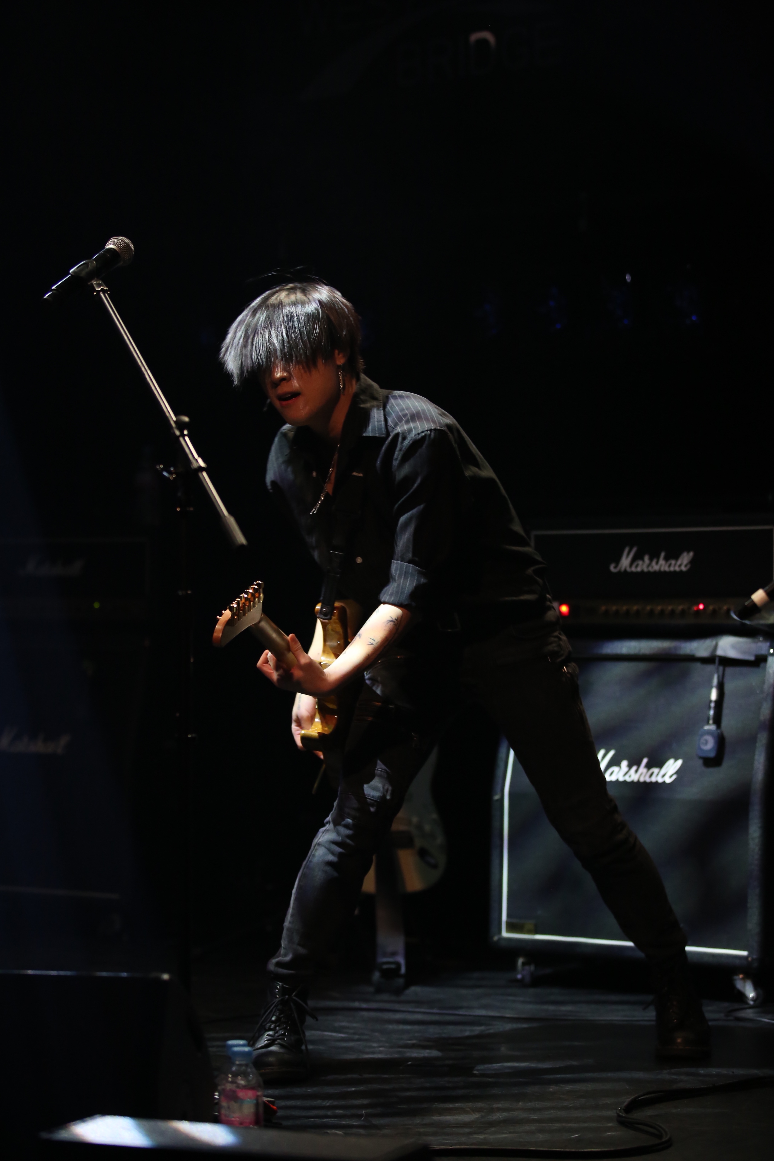 밴드 바투의 기타리스트 (사진: 하이준 작가님)