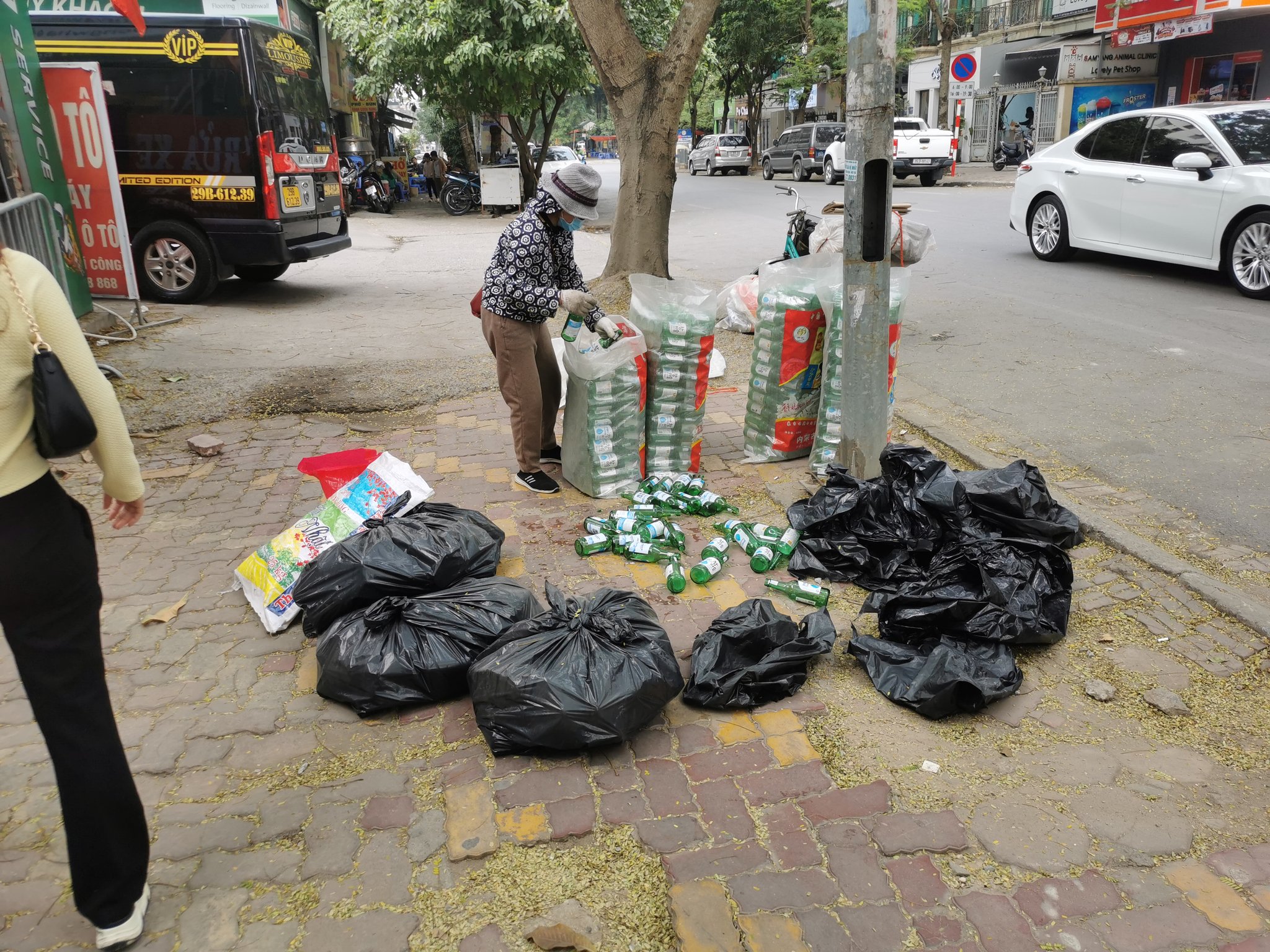하노이 미딩 한인촌 부근