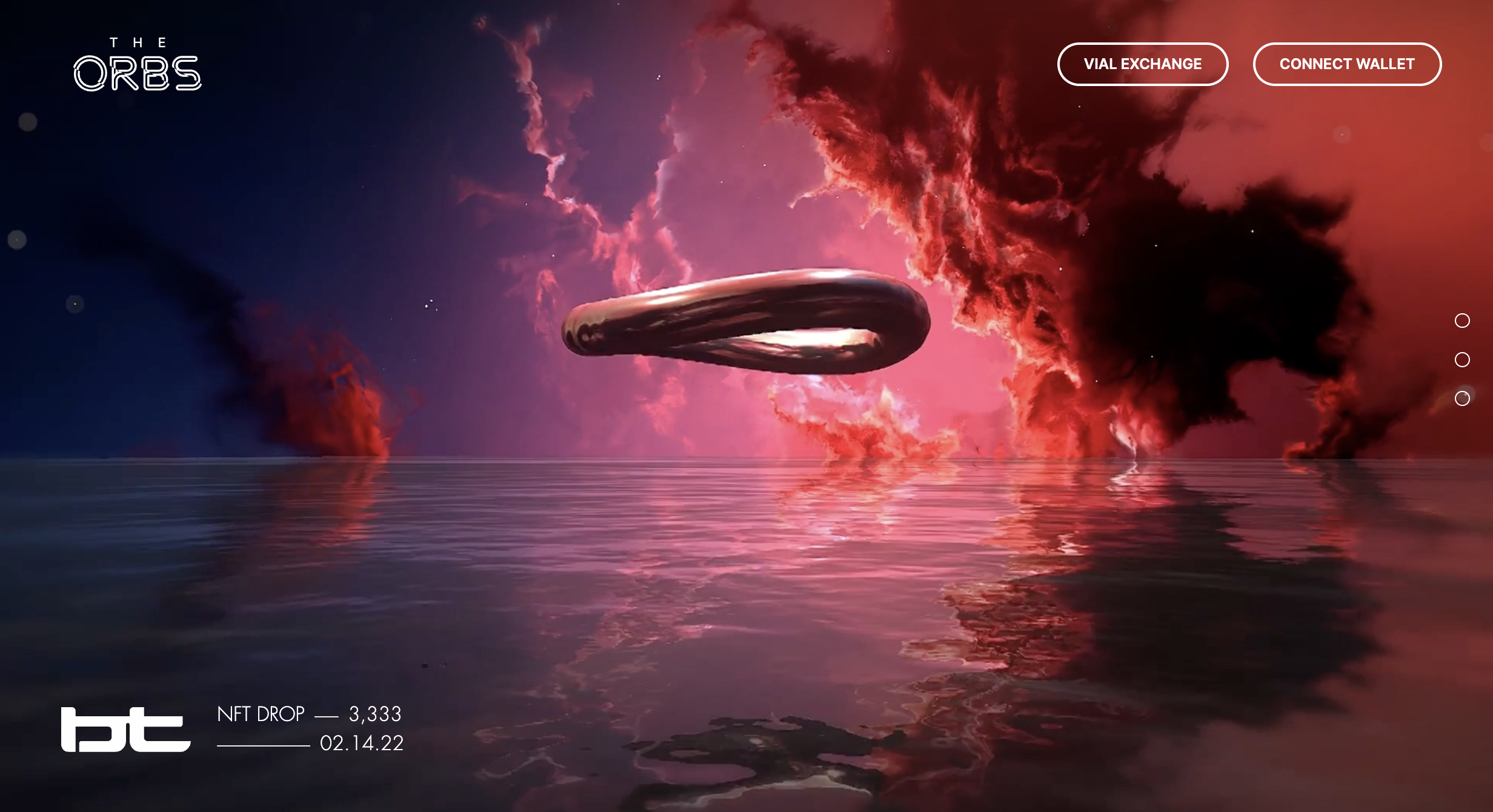 The Orbs 메인 페이지