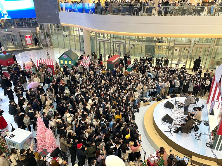 타임스퀘어 행사 사진