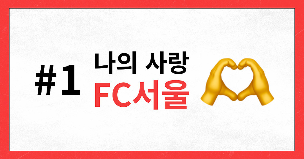 #1 나의 사랑 FC서울의 썸네일 이미지