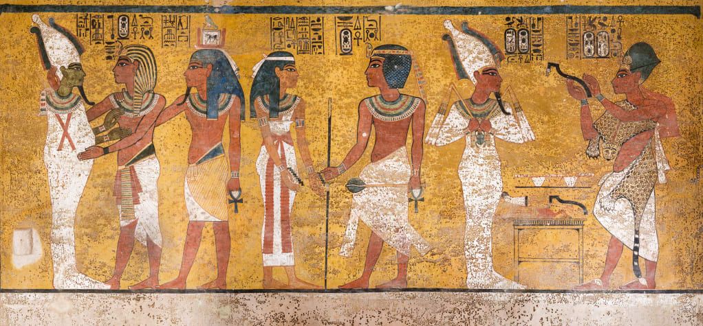 이집트 문명 벽화 ⓒ위키
