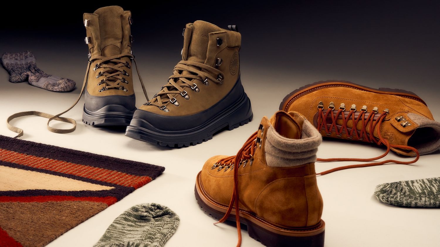 Embrace The Great Outdoors With Five Pairs Of Lug-Soled Hiking Boots