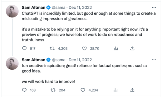 (출처: Sam Altman twitter)