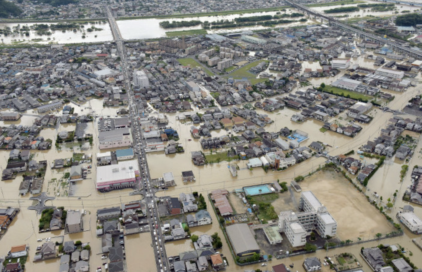 2018년 서일본 호우재해 피해