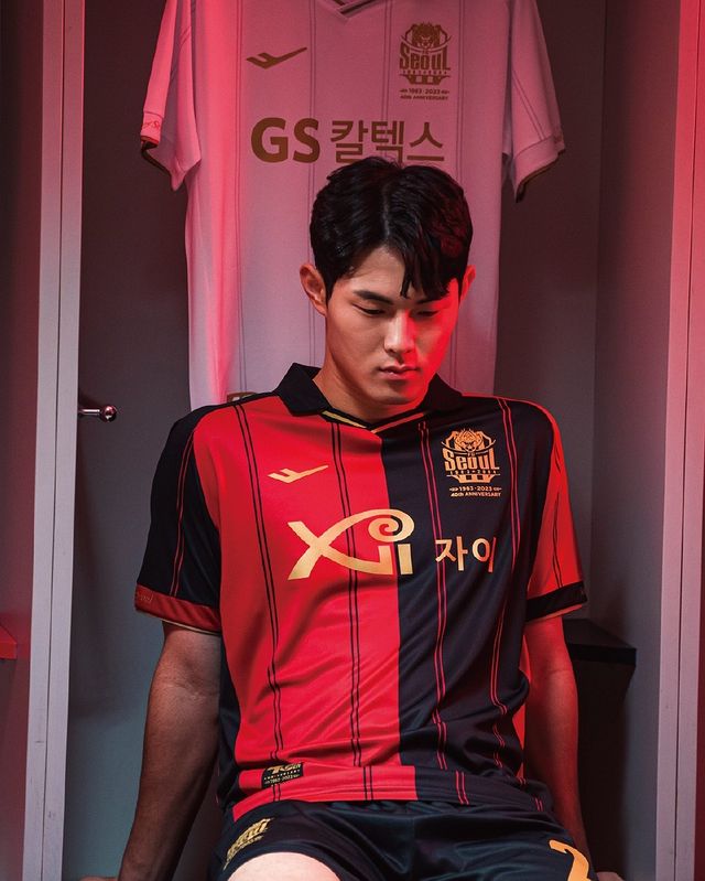   강성진 선수 23시즌 유니폼 사진 (출처=프로스펙스 스포츠 공식 인스타그램)