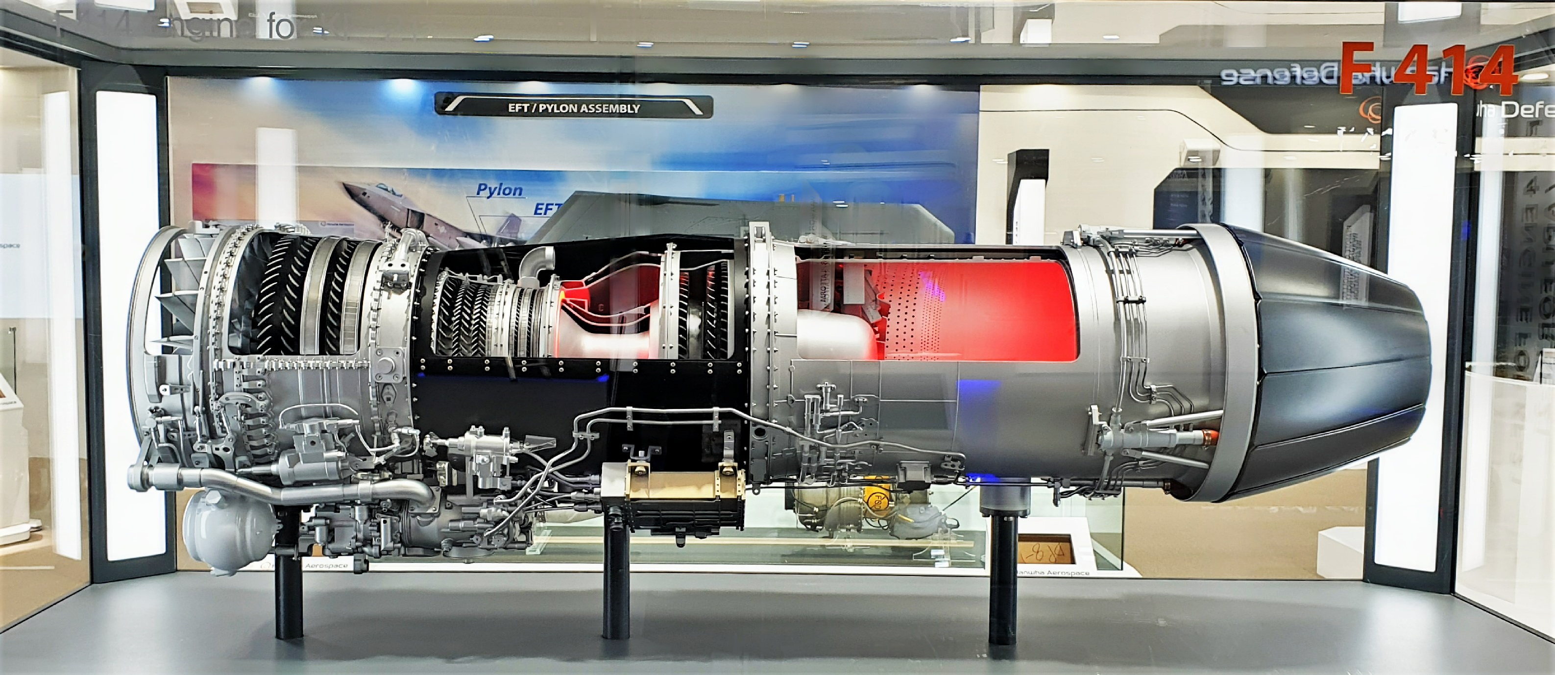 한화에어로스페이스에서 라이센스 생산하는 F414-GE-400 엔진