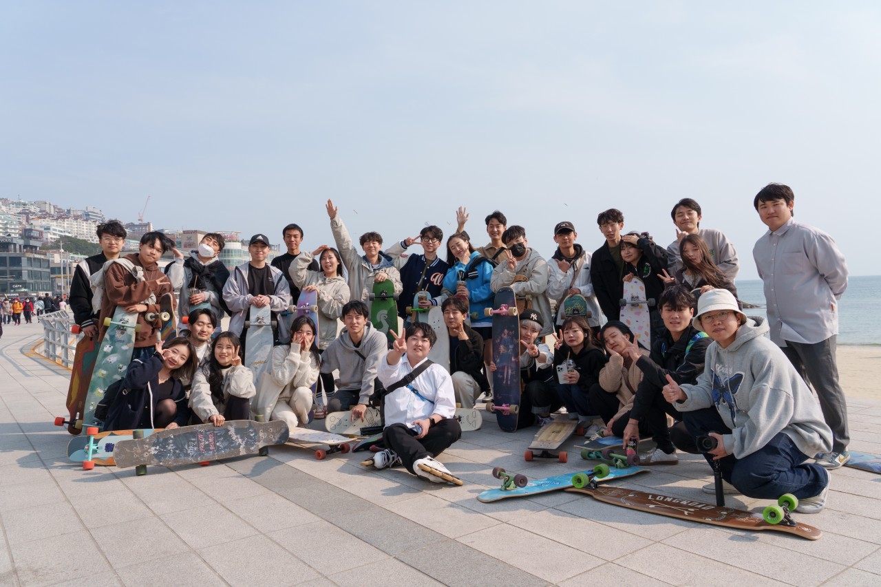 크루징 시작 전! 단체사진