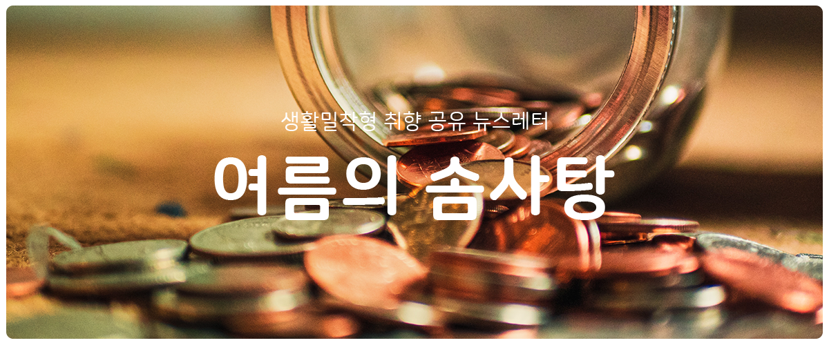 [여름의 솜사탕] #133 집 떠나면 가성비