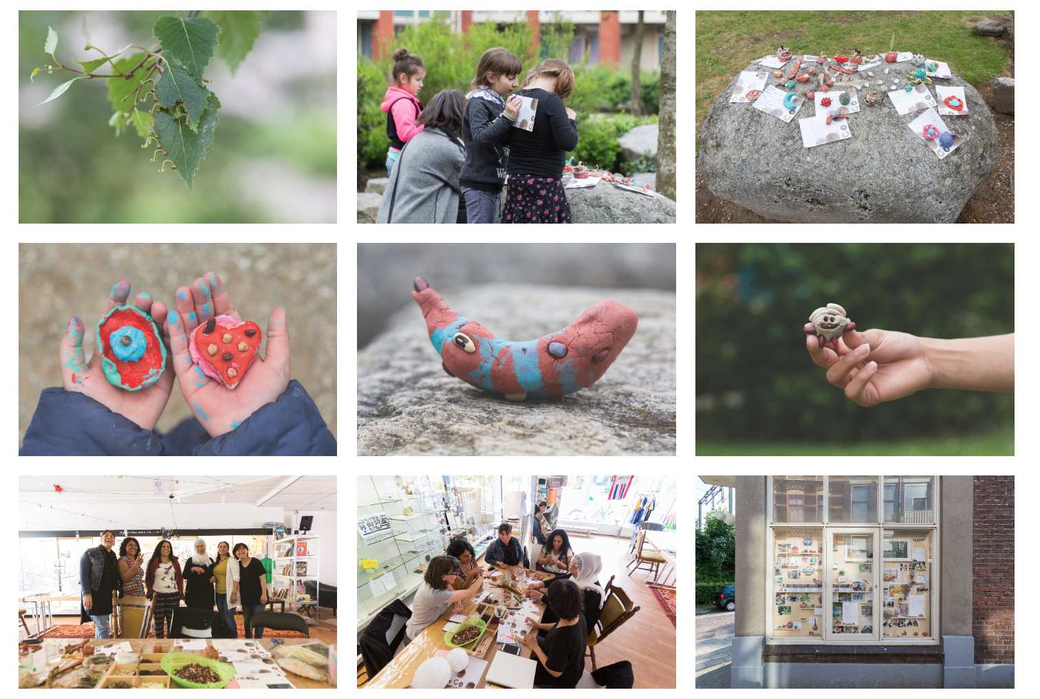 Mix Fruit, 2016-2018 clay, resin, seed, photo, text, workshopspace: Arnhem(Netherlands),  Gyeongsangsangnam-do Gimhae(Korea), Birmingham(England) ©mixrice.org