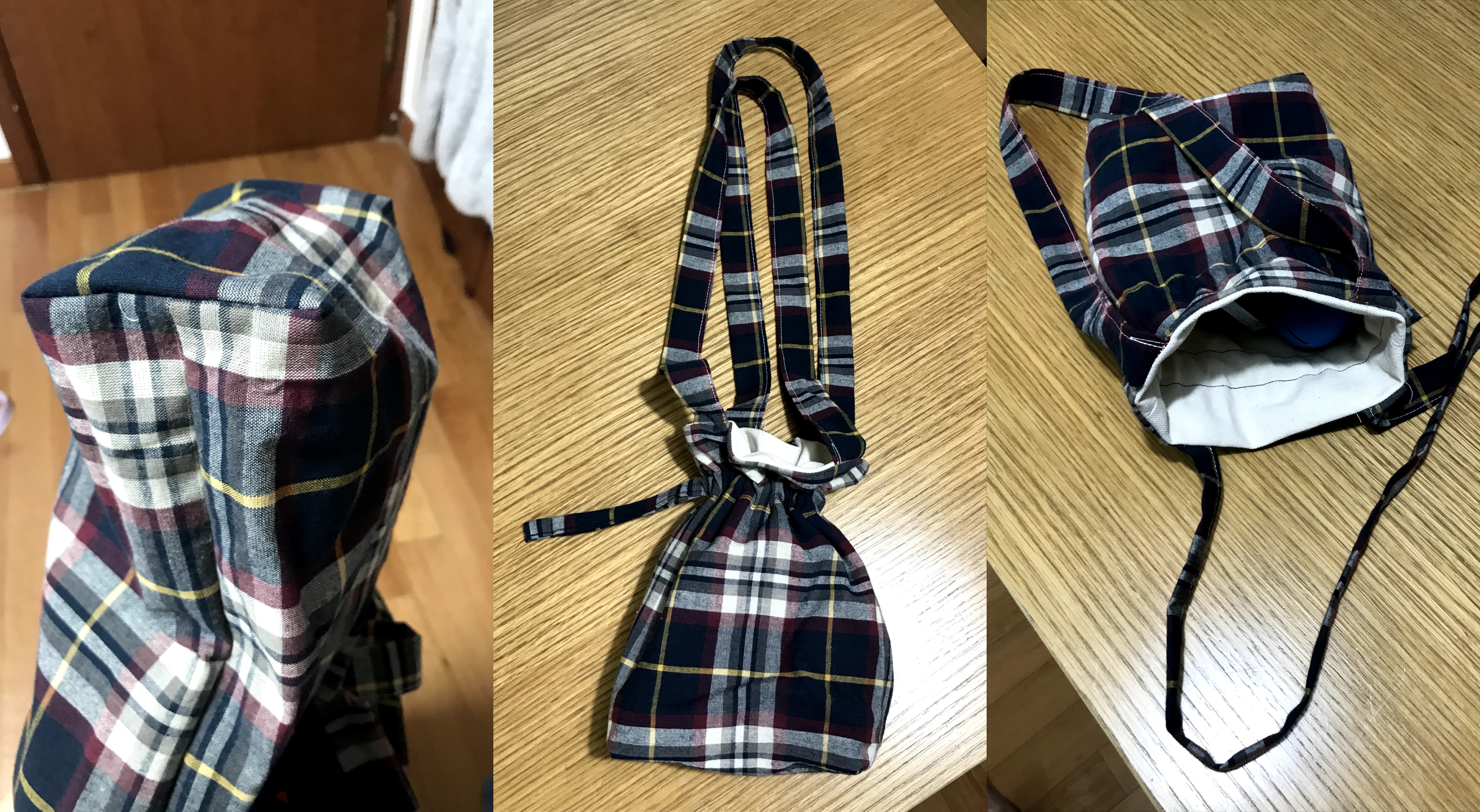 2020년에 갑자기 해볼까? 싶어 뚝딱 만들었던 가방..(아직도 애용중)