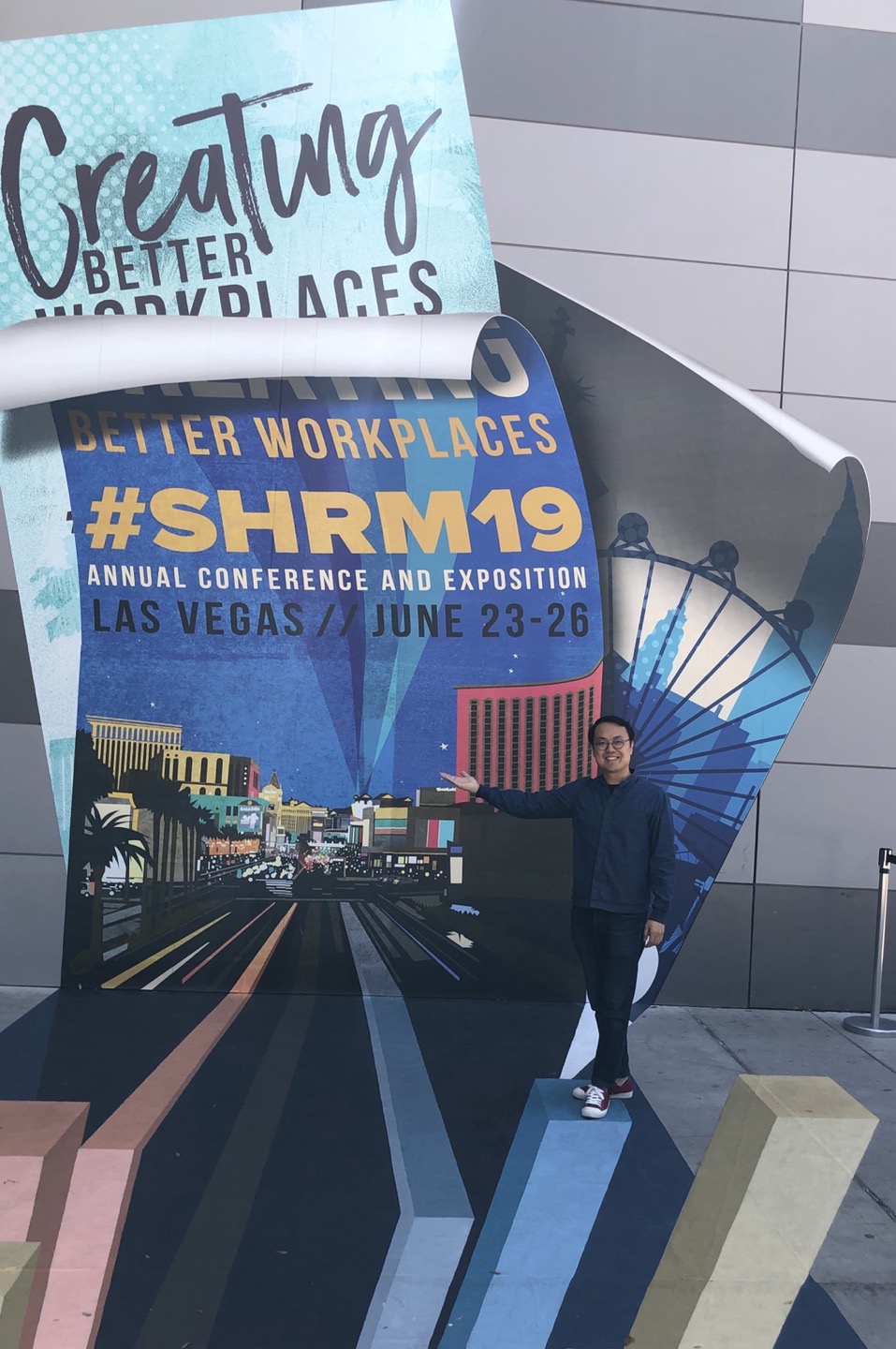 필자 @SHRM Conference 2019