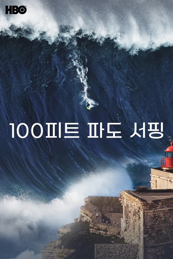 다큐멘터리 <100피트 파도 서핑> 포스터