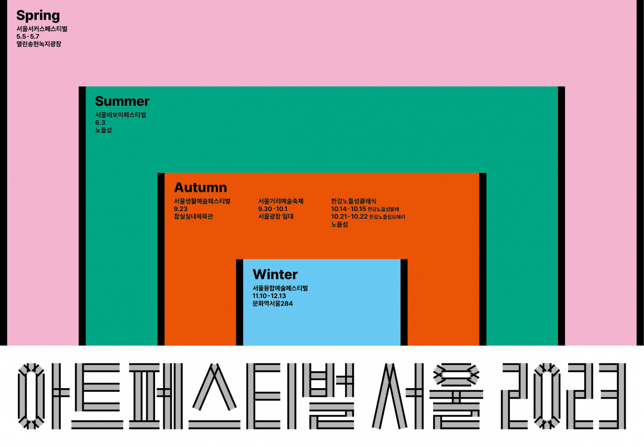2023 아트페스티벌_서울 포스터 (출처=서울시청)