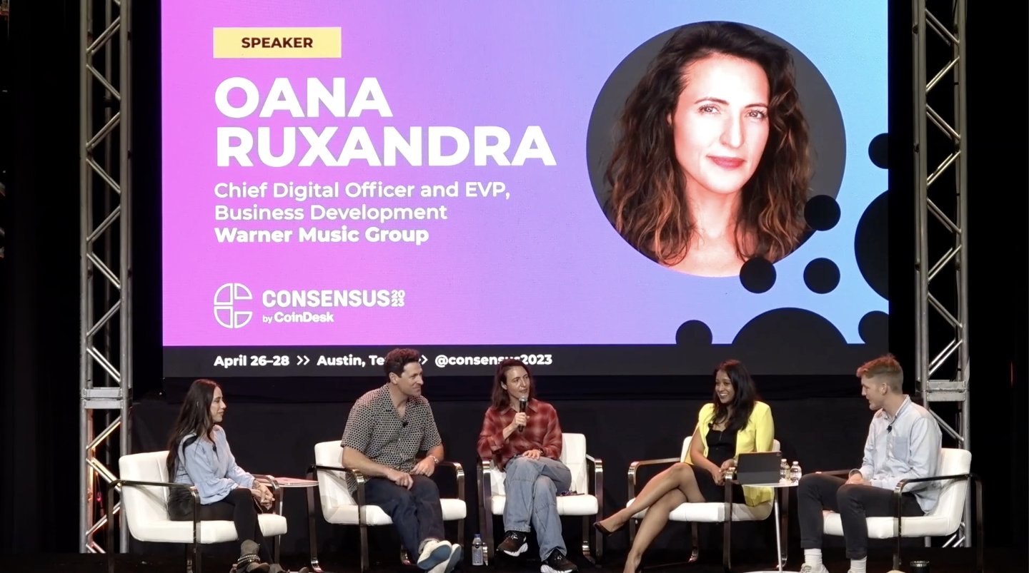 코인데스크 컨센서스 2023 영상 일부 발췌