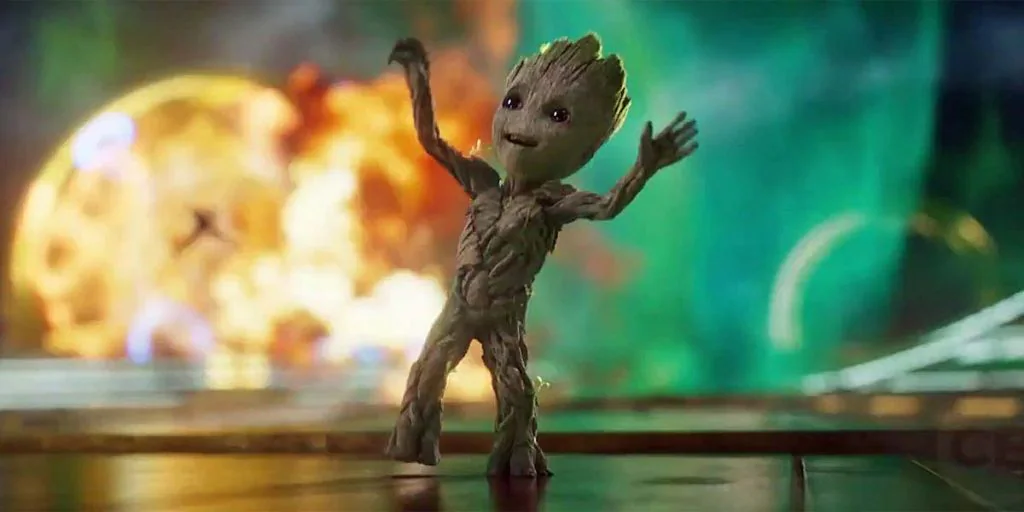  “Guardians of the Galaxy 2.” 에 등장한 그루트 (Groot) (Disney/Marvel 2017) 