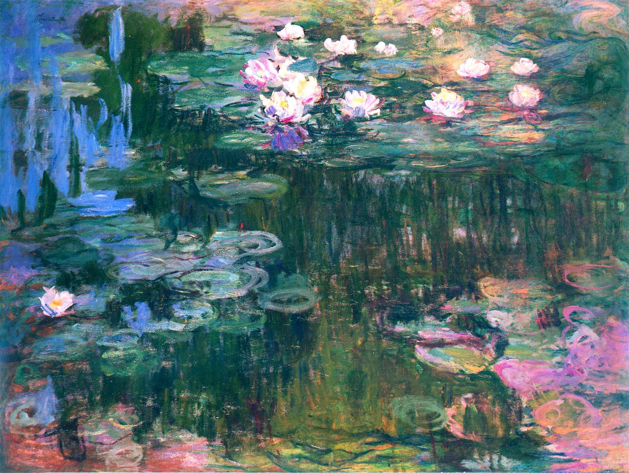   Water Lilies, Claude Monet