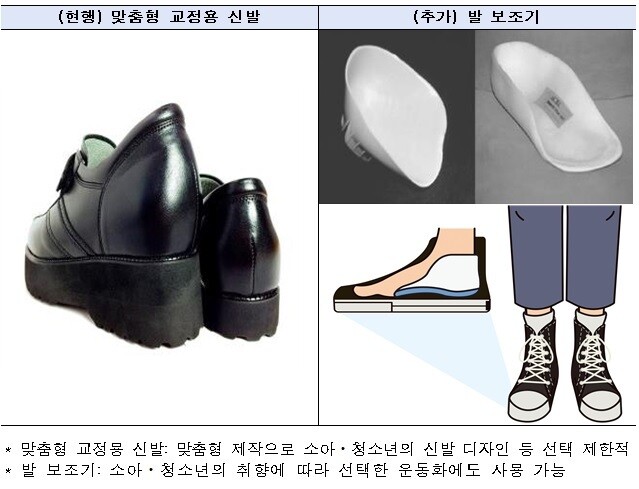 발 변형 장애아동 ‘신발 속 보조기’도 건강보험 적용