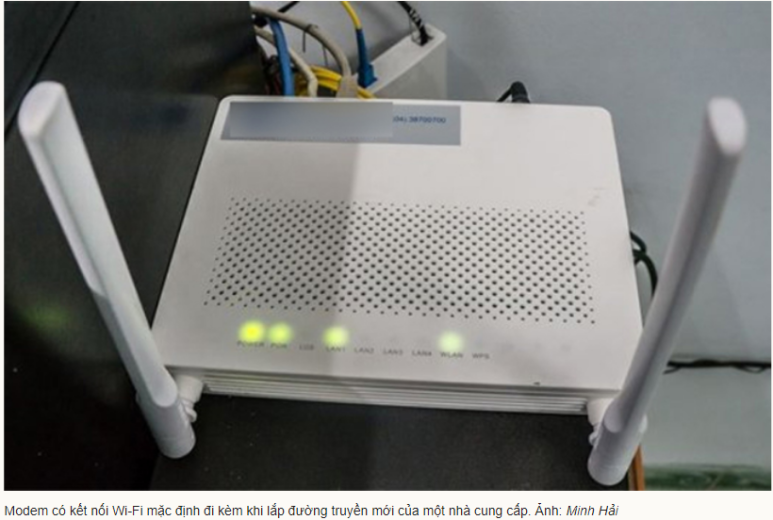 통신사의 신규 전용선 설치 시 모뎀은 기본 WiFI와 연결했습니다