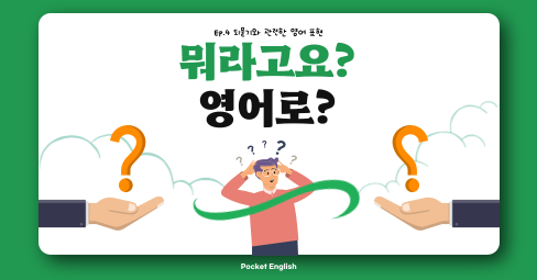 알아 두면 쓸모 있는 실생활 영어, Pocket English