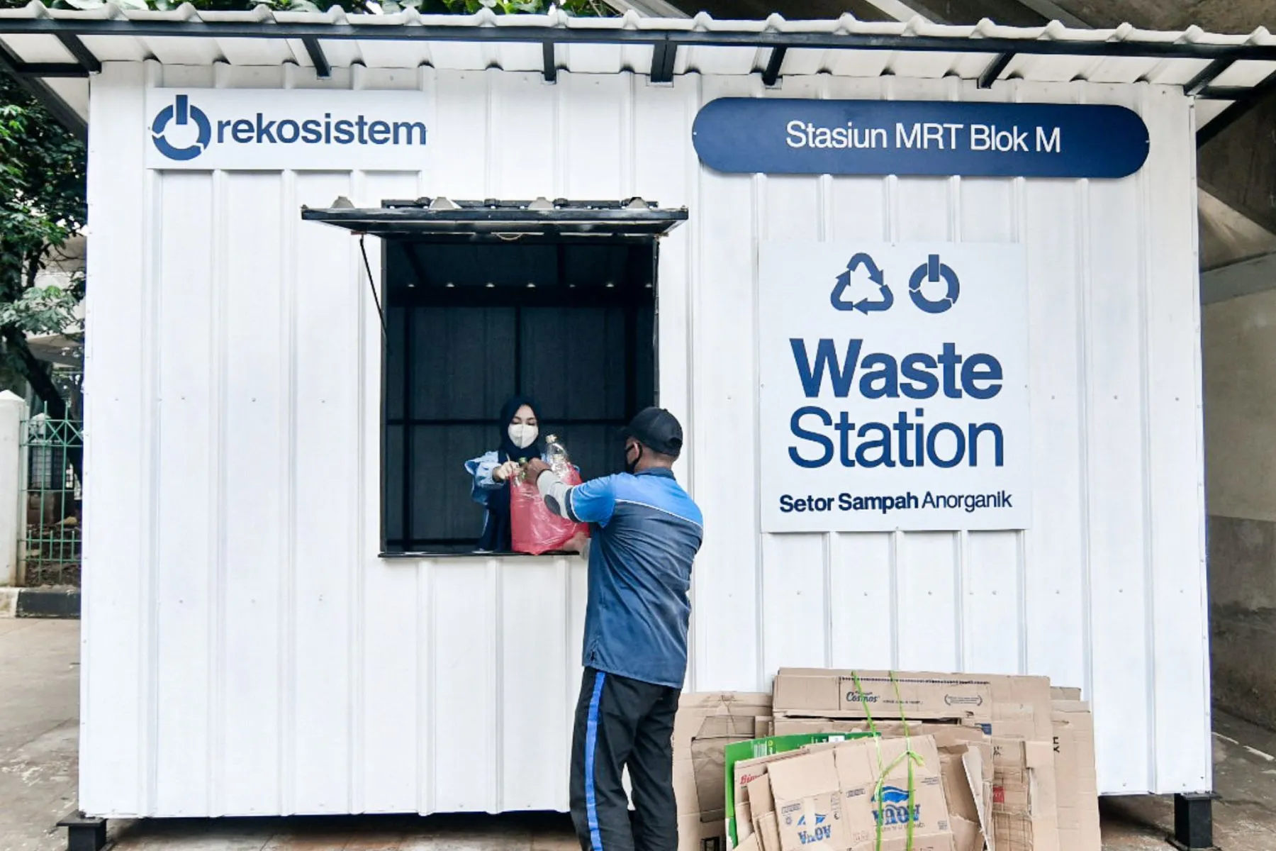 Rekosistem의 Waste Station (출처=당사 홈페이지)