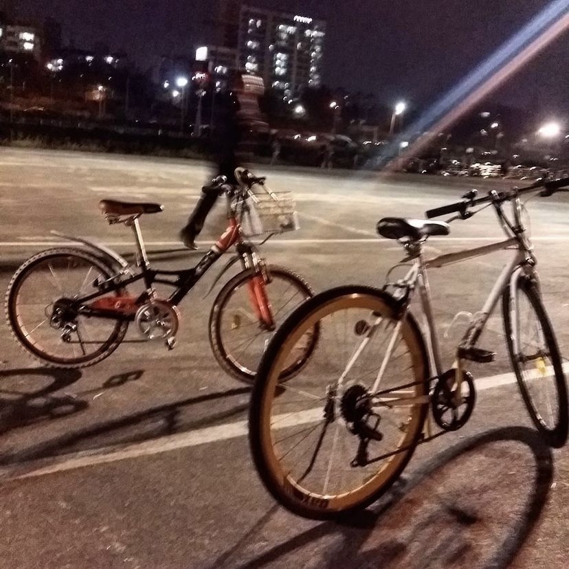 홀연히 떠나는 자전거 요정 아저씨