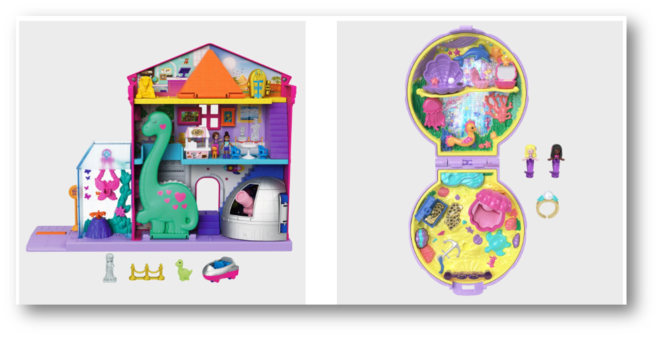 추억의 장난감 ‘폴리포켓’  / 출처: Mattel 공식 웹사이트