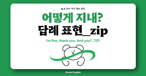 알아 두면 쓸모 있는 실생활 영어, Pocket English