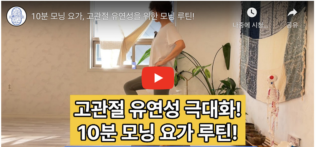 [#215] 6분 고관절을 위한 모닝 루틴 의 썸네일 이미지