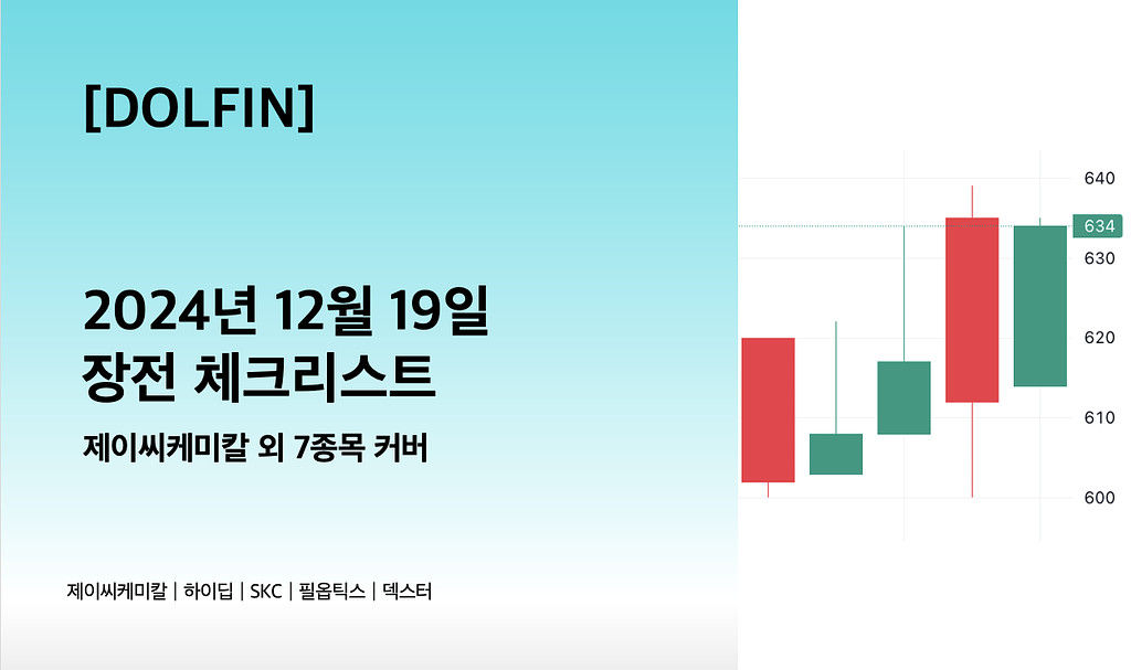 🐬[DOLFIN] 12월 19일 장전 체크리스트의 썸네일 이미지