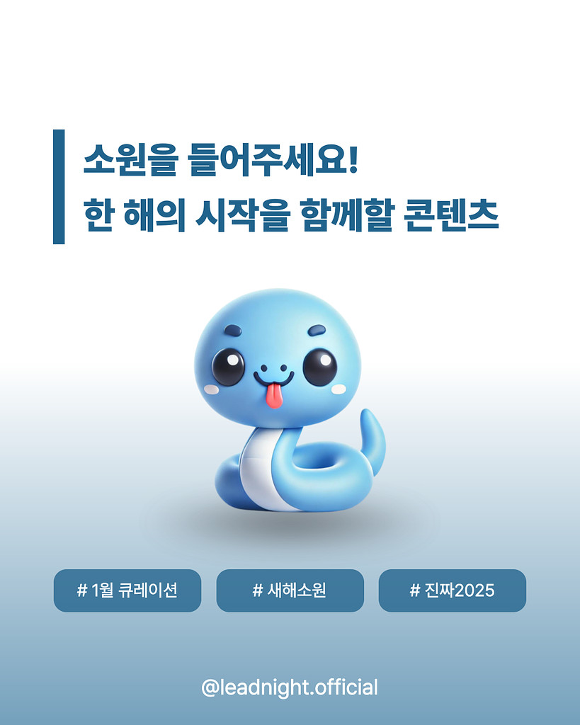 🌟 1월 뭐 볼지 한참 고민하는 당신에게 🌟의 썸네일 이미지